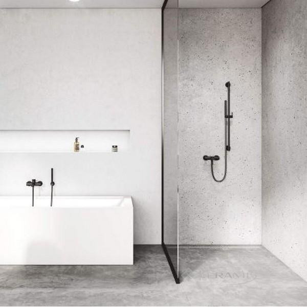 Душовий набір 1S Nova Fonte Puristic (2084039-15) чорний, Kludi - Зображення 1880700-493f6.jpg