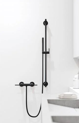Душовий набір 1S Nova Fonte Puristic (2084039-15) чорний, Kludi - Зображення 1880700-a2b60.jpg