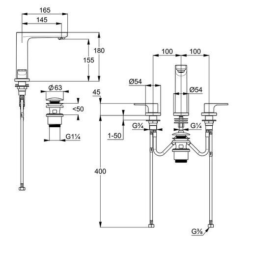 Змішувач для умивальника DN 15 Zenta SL (483930565), Kludi - Зображення 1880755-90c33.jpg