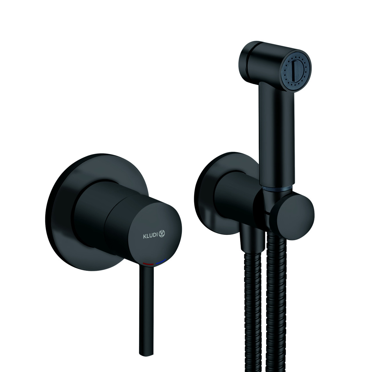 Подключение душевого шланга DN 15 A-QA (6054739-00) черный, Kludi - Зображення 1880790-92635.jpg