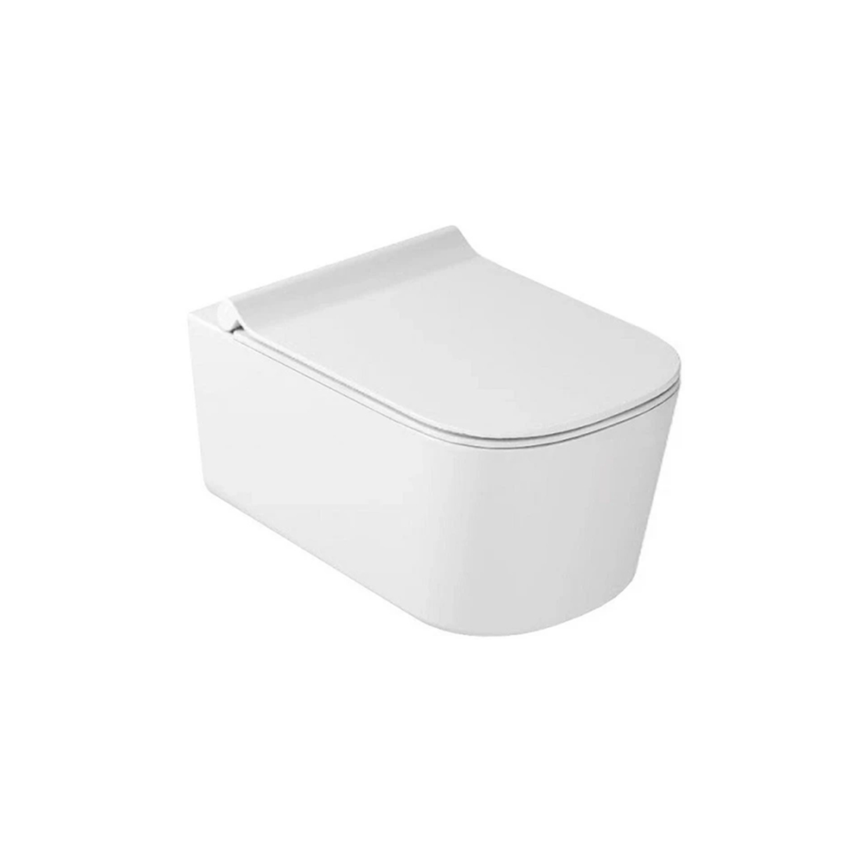 Унітаз підвісний Meg11 Pro з кришкою soft-close White Gloss GALASSIA - Зображення