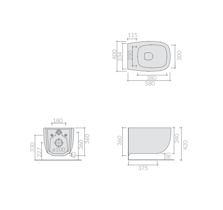 Унитаз подвесной Lola с крышкой soft-close White Gloss GALASSIA - Зображення 188082978-d16f0.jpg