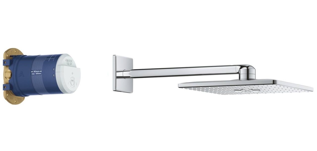 Вбудована універсальна частина Rainshower (26483000), Grohe - Зображення 1882562-4f665.jpg