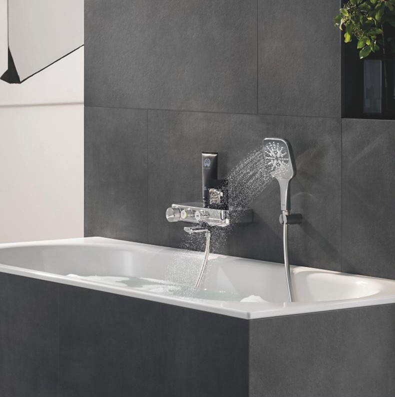 Душовий набір Rainshower Smartactive 130 Cube (26589000), Grohe - Зображення 1882587-e2fd8.jpg