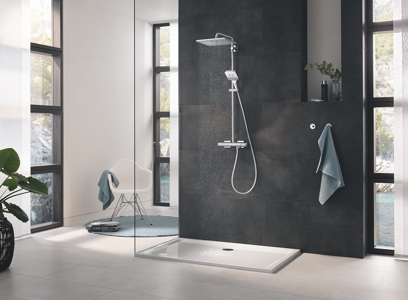 Душова система Rainshower Smartactive 310 Cube (26649000), Grohe - Зображення 1882627-6bf35.jpg