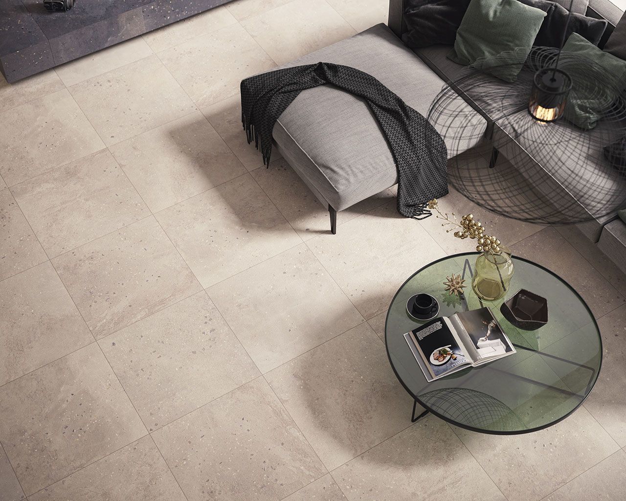 Плитка керамогранітна Desertdust Beige RECT STR 598x598x10 Paradyz - Зображення 1884316-2bd8c.jpg