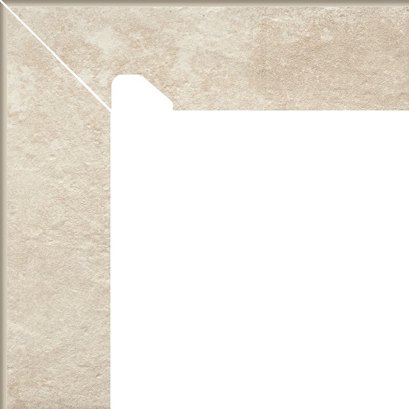 Цоколь лівий Scandiano Beige 2х-елементний 81x300x11 Paradyz - Зображення