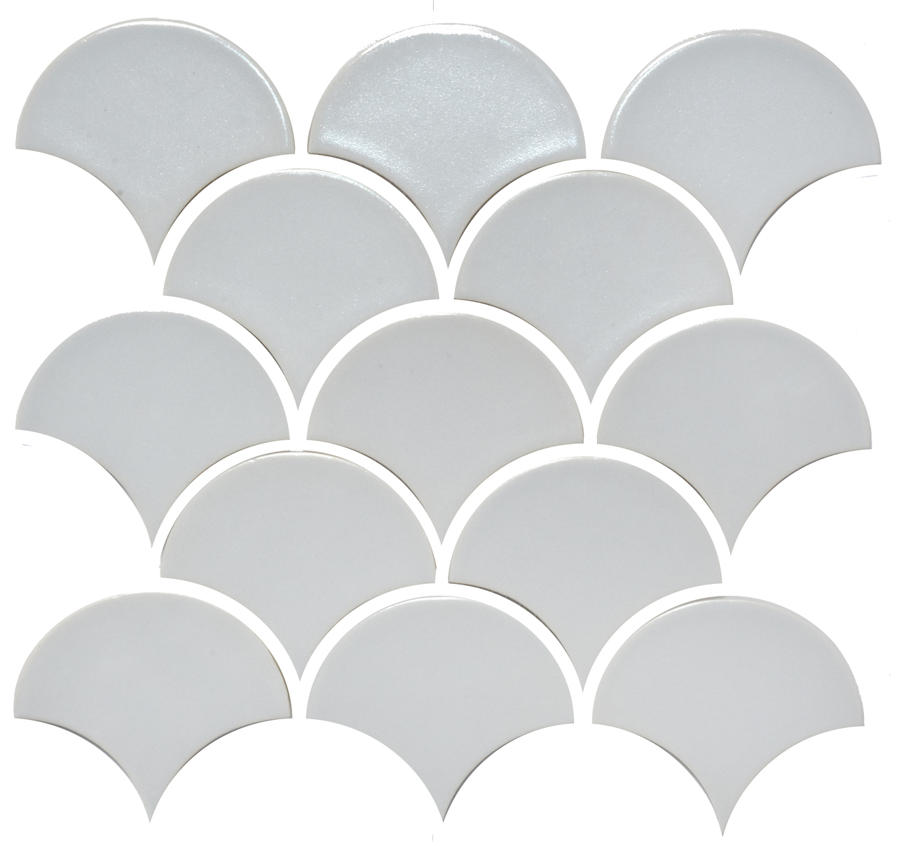 Мозаїка SCALES SC 6001 Flora Grey 240x240x9 Котто Кераміка - Зображення