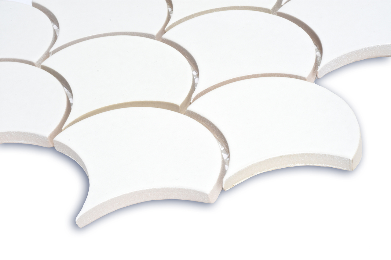 Мозаїка SCALES SC 6024 White 240x240x9 Котто Кераміка - Зображення 1884419-62782.jpg