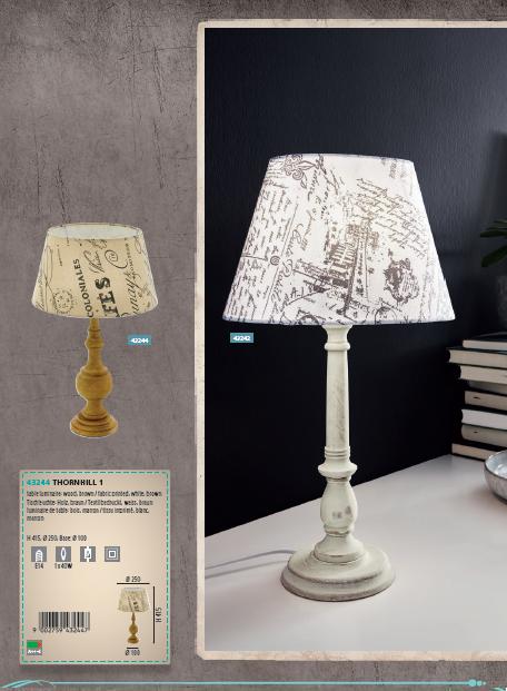 Настільна лампа LARACHE 1 (43242), EGLO - Зображення 1884622-8a5c5.jpg