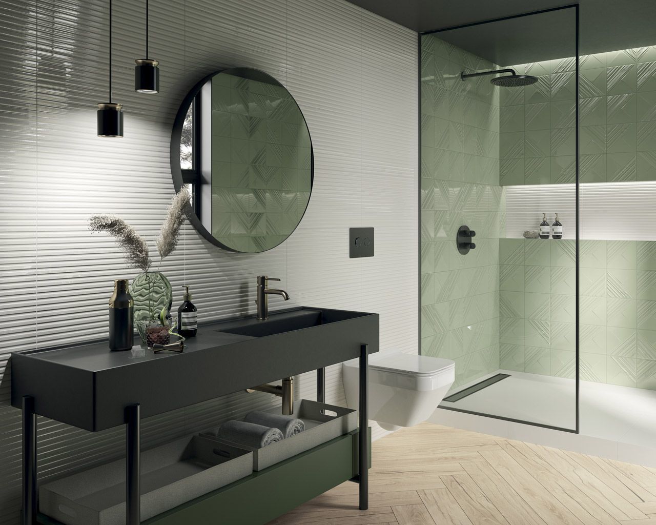 Плитка стінова Feelings Green RECT 298x598x9 Paradyz - Зображення 1884914-78b31.jpg