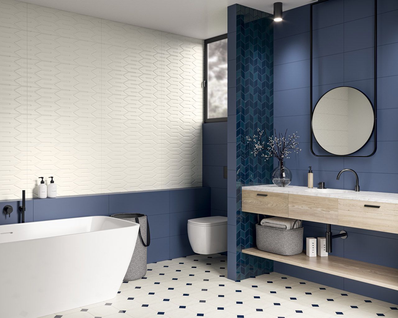 Плитка стінова Nightwish Blue RECT 250x750x9 Paradyz - Зображення 1884959-a3b69.jpg