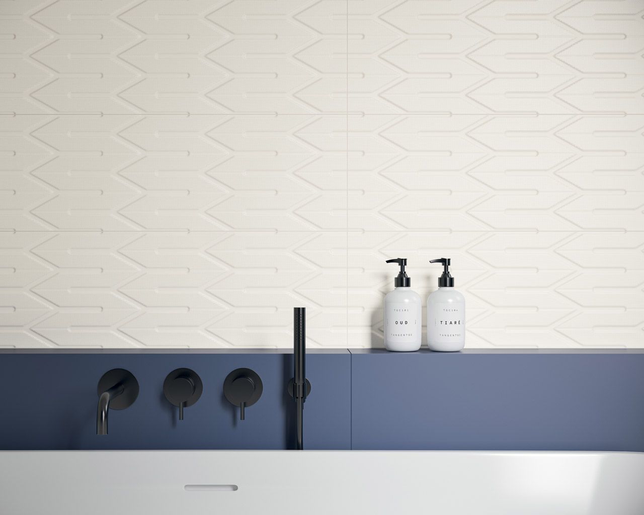 Плитка стінова Nightwish Bianco B RECT STR 250x750x9 Paradyz - Зображення 1884979-776a3.jpg