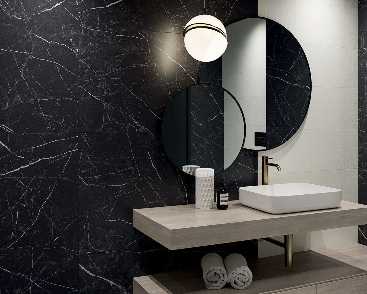 Плитка керамогранітна Artstone Black RECT 598x598x9 Paradyz - Зображення 1885109-3e6b9.jpg