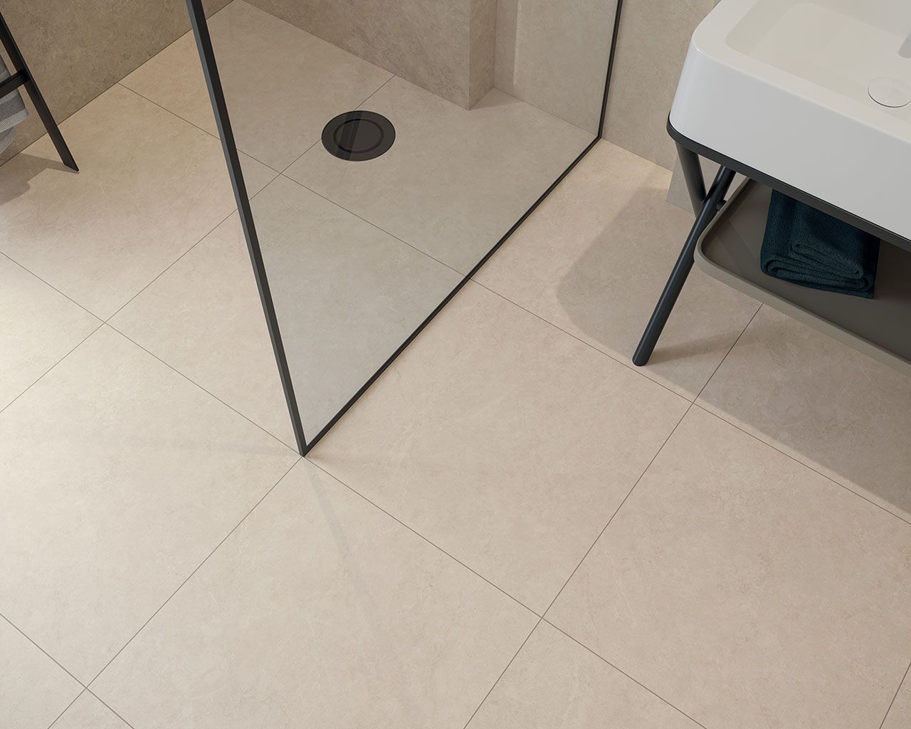 Плитка керамогранітна Lightstone Crema RECT 598x598x9 Paradyz - Зображення 1885139-139a5.jpg