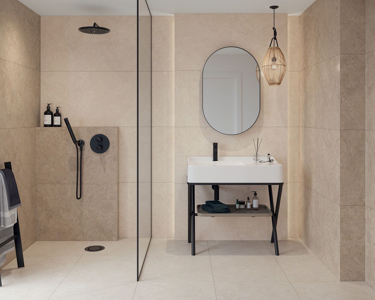 Плитка керамогранітна Lightstone Crema RECT 598x598x9 Paradyz - Зображення 1885139-5bda6.jpg
