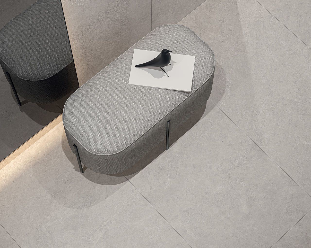 Плитка керамогранітна Lightstone Grey RECT LAP 598x598x9 Paradyz - Зображення 1885159-0fcde.jpg