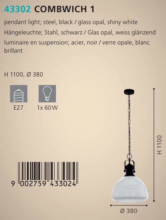 Люстра COMBWICH 1 (43302), EGLO - Зображення 1885971-54106.jpg