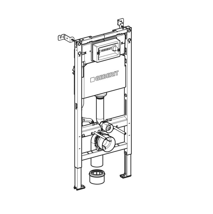Інсталяція для унітаза Duofix Basic H112 Delta 458.103.00.2 Geberit - Зображення 188672122-5d123.jpg