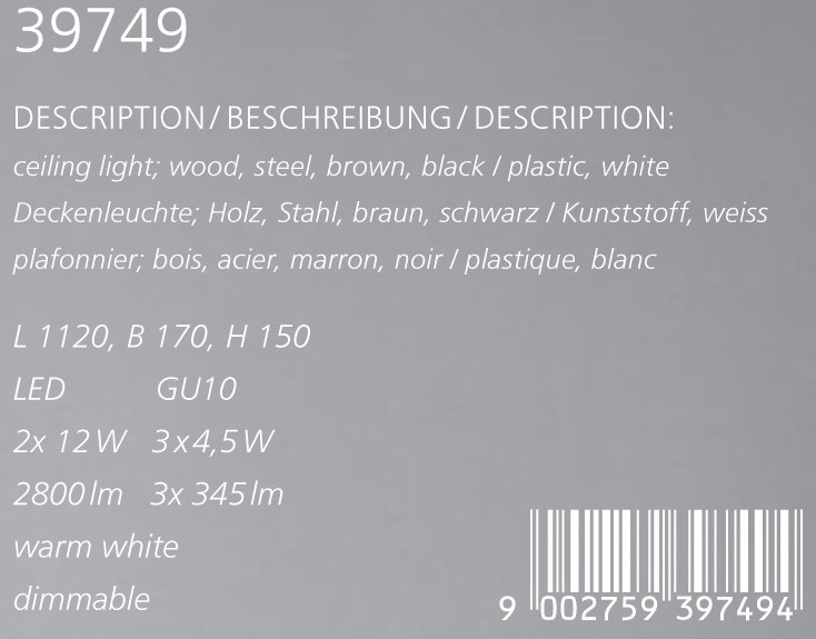 Спот TORRESTRALLE (39749), EGLO - Зображення 1887296-666d5.jpg