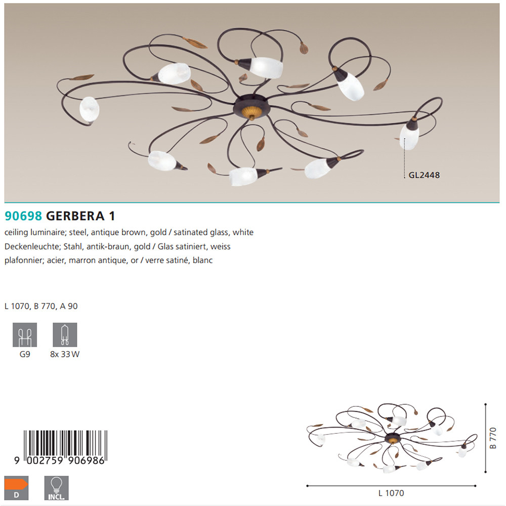 Світильник GERBERA 1 (90698), EGLO - Зображення 1887468-e2a3d.jpg