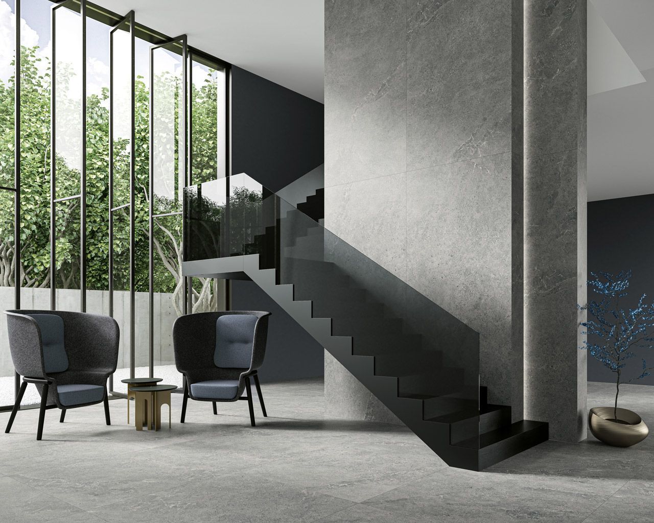 Плитка керамогранітна Authority Grey RECT 600x1200x9 Paradyz - Зображення 1887628-ea32a.jpg