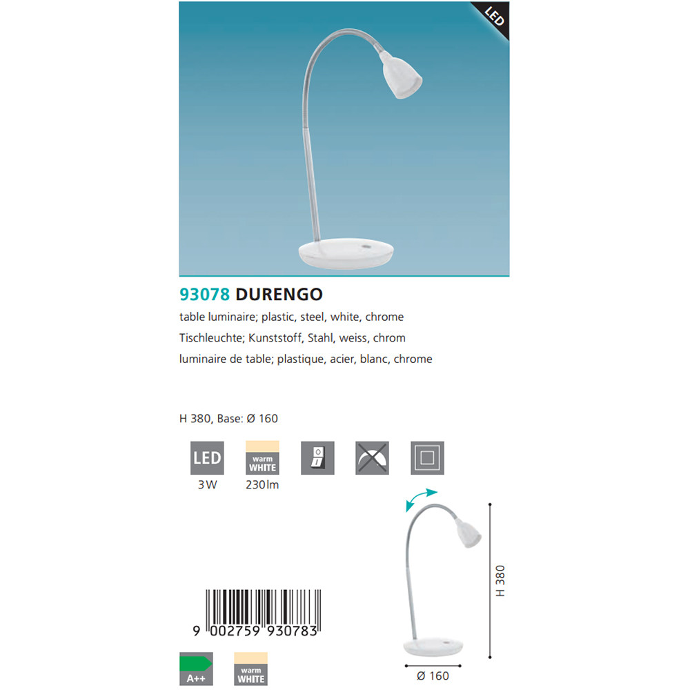 Настільна лампа DURENGO (93078), EGLO - Зображення 1888604-9fb48.jpg