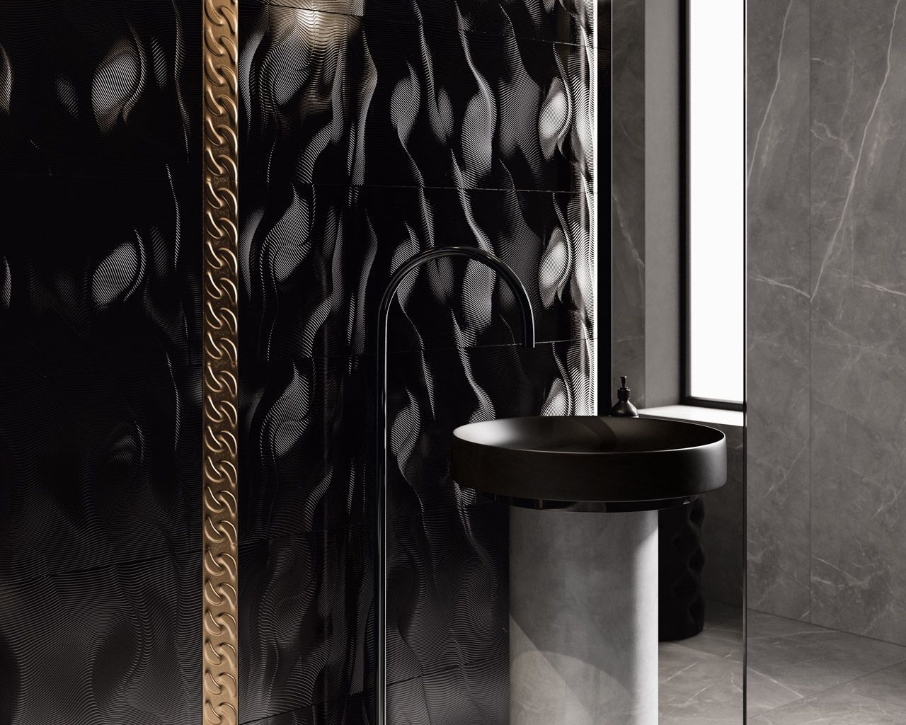 Плитка стінова Night Queen Black RECT 398x1198x11 Paradyz - Зображення 1888752-bf8c2.jpg