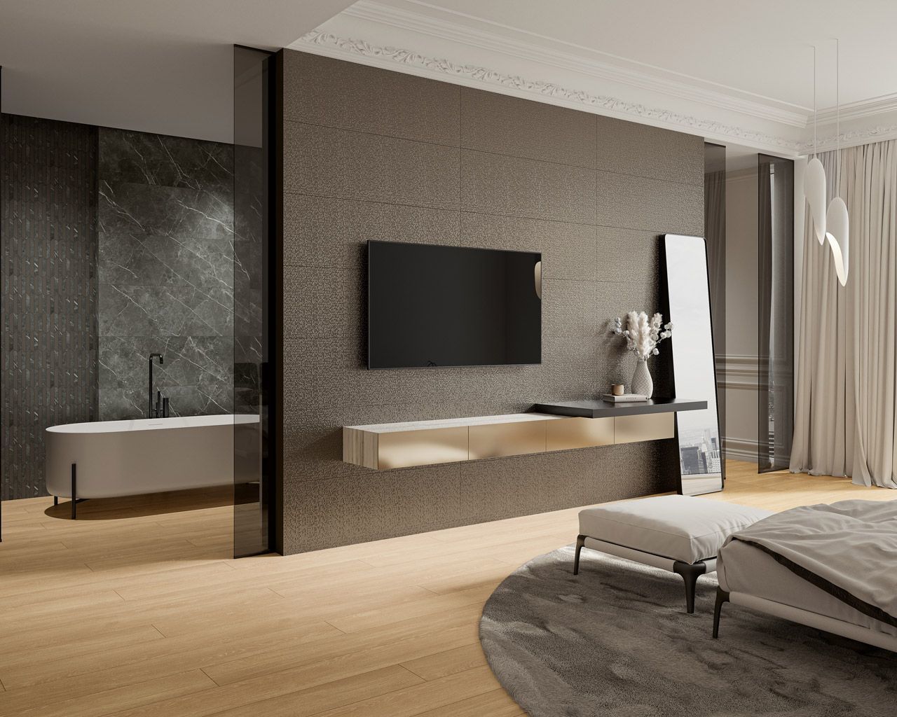 Плитка стінова Noisy Whisper Graphite RECT 398x1198x11 Paradyz - Зображення 1888760-81cd8.jpg