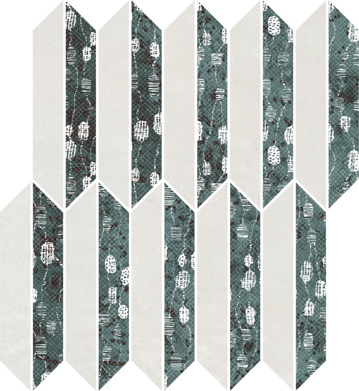 Мозаїка Unique Lady Green Mix 274x298x10 Paradyz - Зображення 1888784-4bb50.jpg
