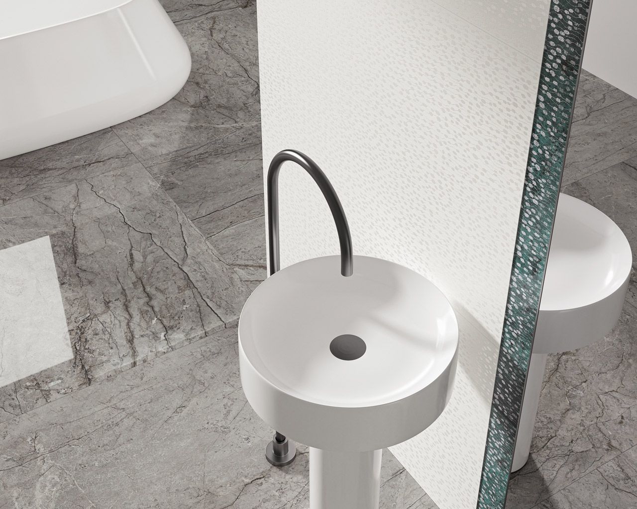 Плитка стінова Unique Lady White RECT Dekor 398x1198x11 Paradyz - Зображення 1888790-7da8b.jpg