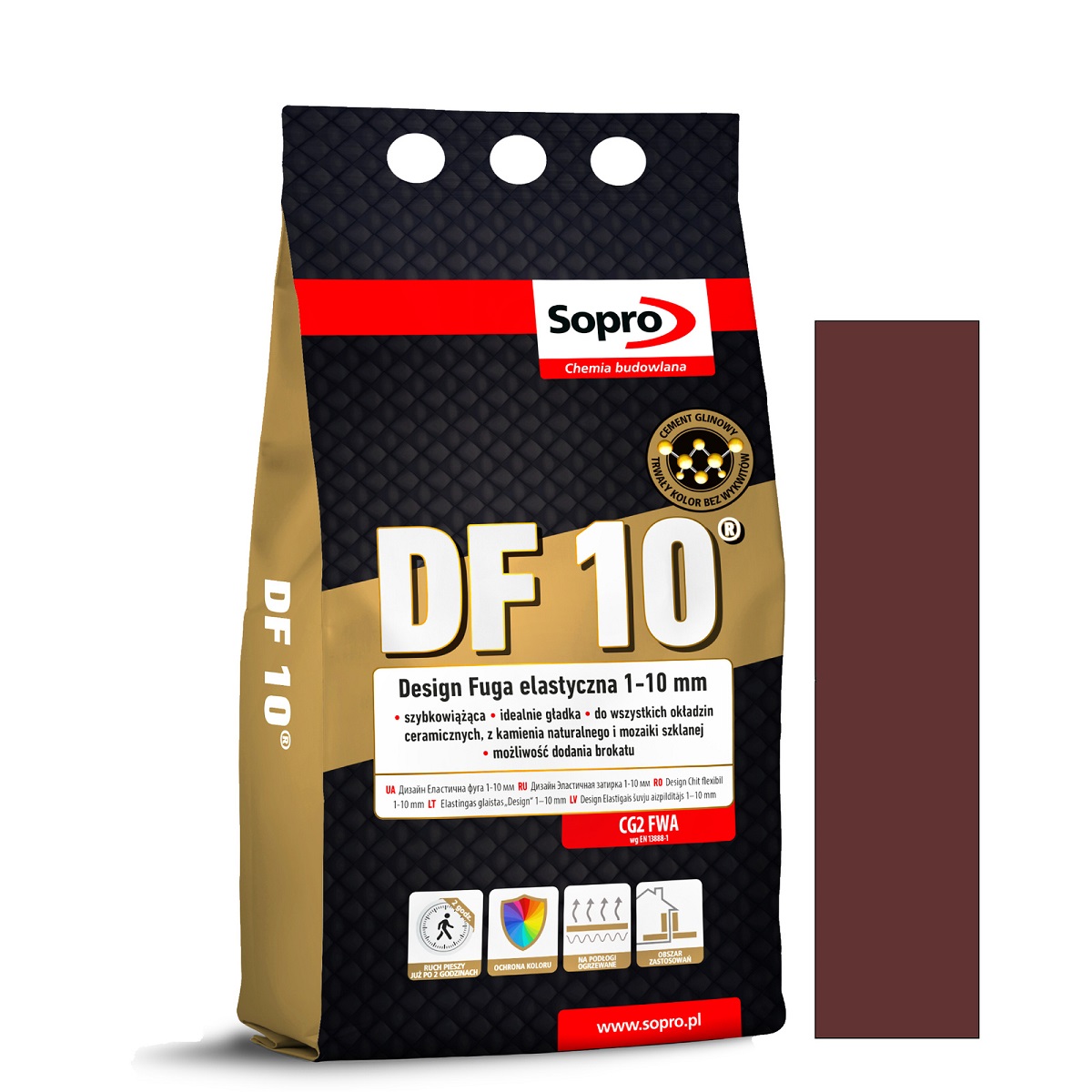 Затирка для швів Sopro DF 10 1067A каштан №50 (4 кг) - Зображення 188894521-8588b.jpg