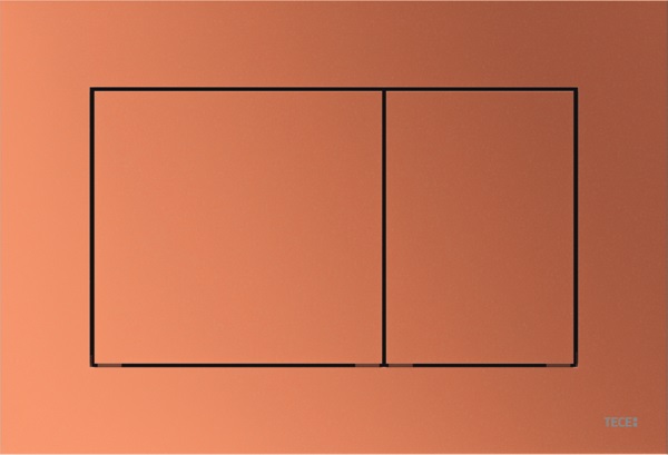 Клавиша смыва TECEnow 9240422 красная бронза TECE - Зображення