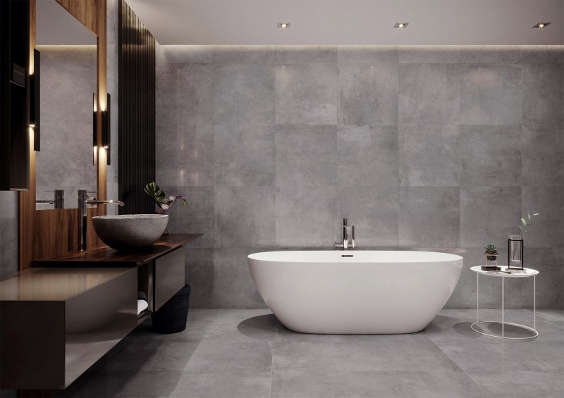 Плитка керамогранітна Avenida Темно-сірий 13 RECT NAT 597x1197x10 Nowa Gala - Зображення 1888991-cf215.jpg