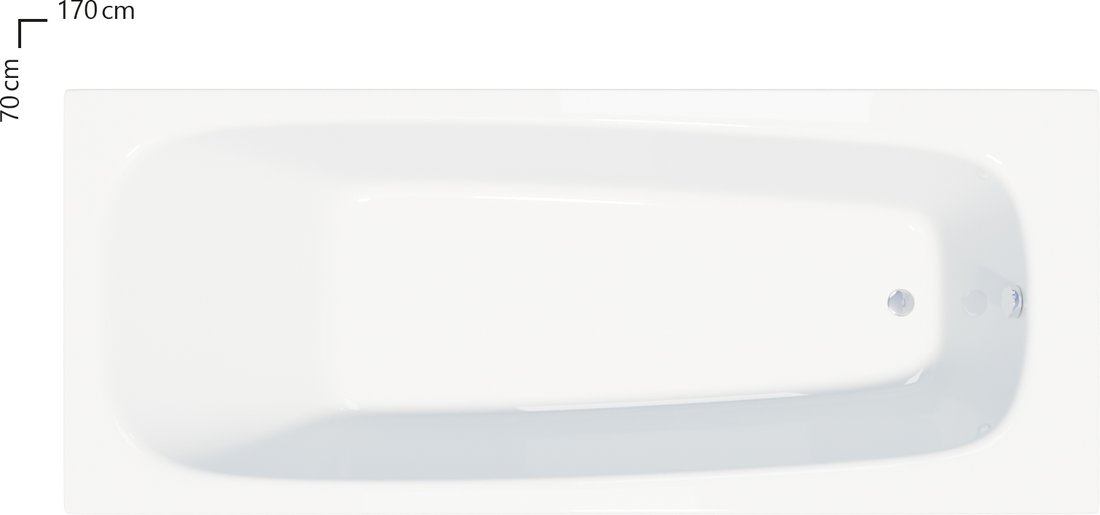 Ванна прямокутна Septima 170x70, RAVAK - Зображення 1889795-4bc40.jpg