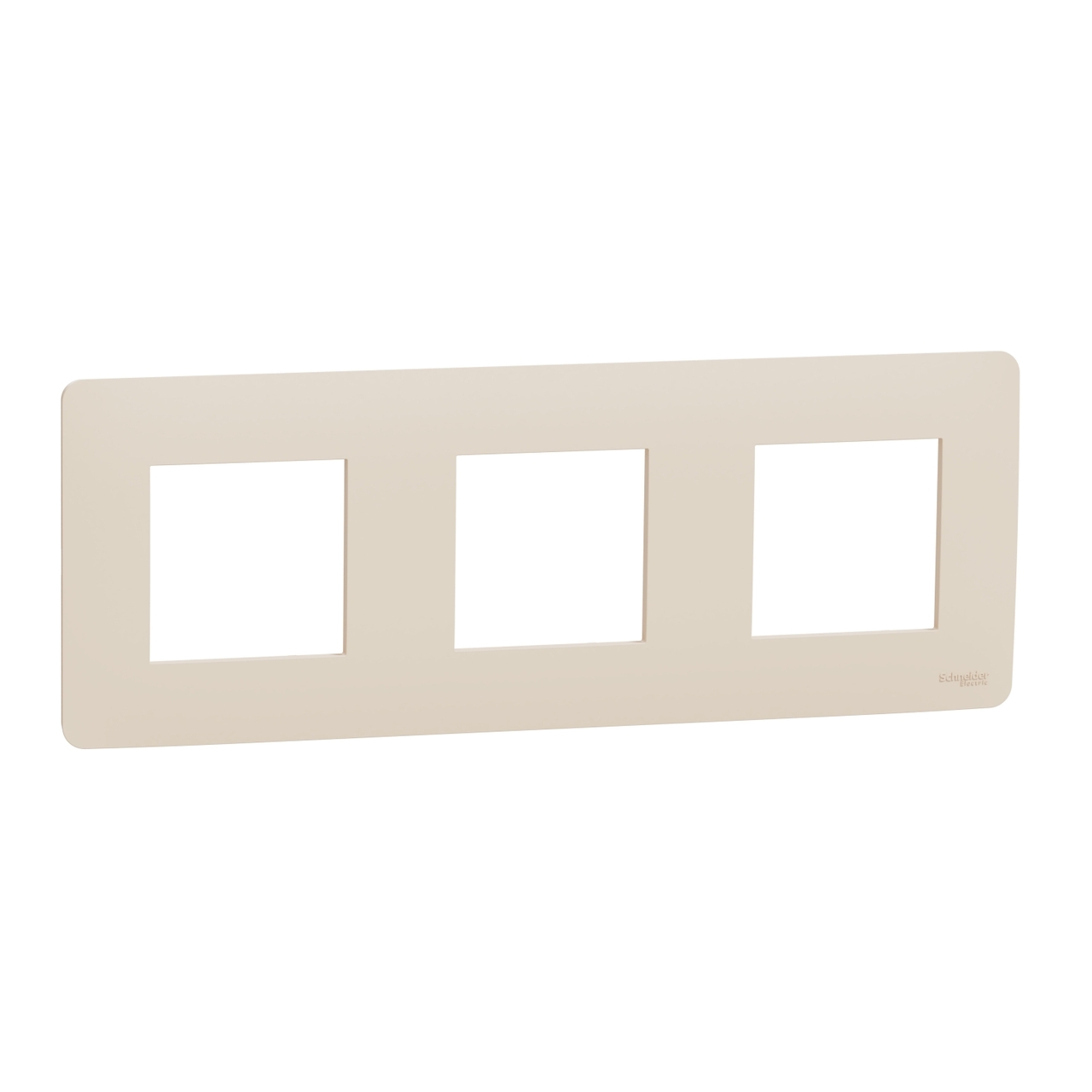 Рамка 3-місна горизонтальна Бежевий UNICA (NU200644), Schneider Electric - Зображення 1890199-7ecb3.jpg