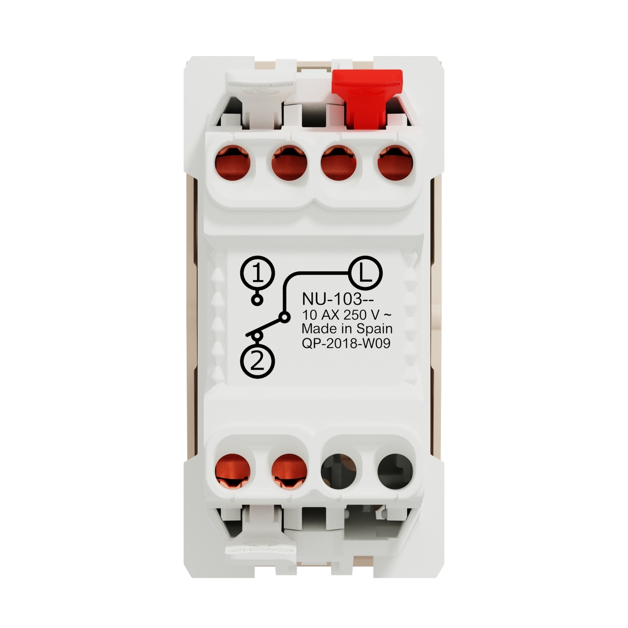 Перемикач 1-клавішний 10А Бежевий UNICA (NU310344), Schneider Electric - Зображення 1890207-dbde7.jpg