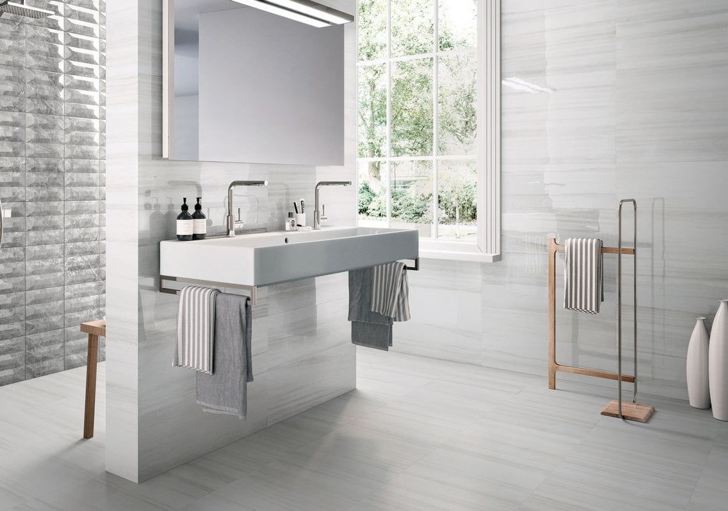 Плитка керамогранітна CSABLA1212 Themar Bianco Lasa 1200x1200x10 Sant'agostino - Зображення 1890247-b509d.jpg