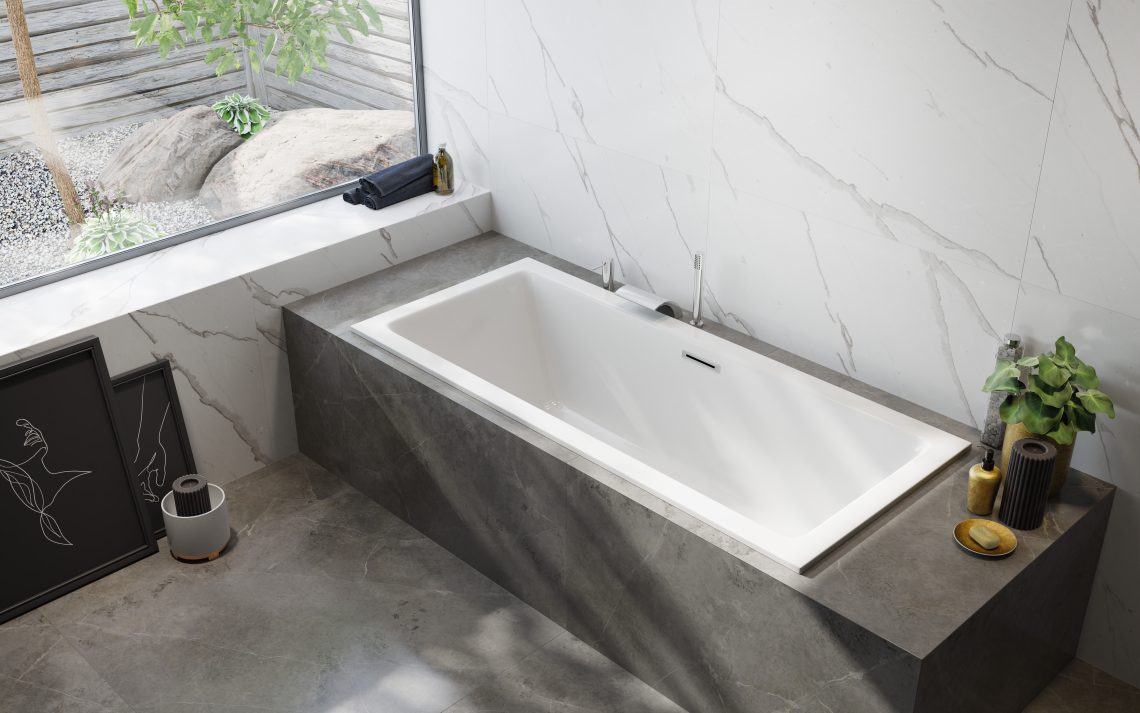 Ванна прямоугольная TIANA 170x75 RADAWAY - Зображення 1890291-7434c.jpg