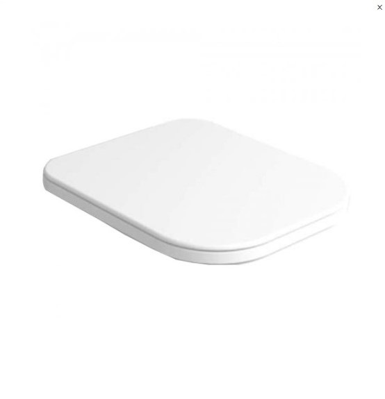 Кришка для унітаза HE 004 Henges soft-close Glossy white SIMAS - Зображення