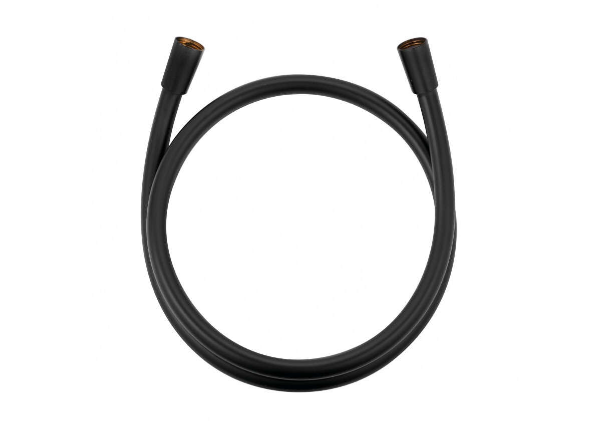 Душовий шланг 1250 мм Suparaflex 6107139-00 чорний Kludi - Зображення