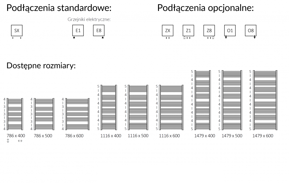 Рушникосушка Domi 786x500 WGDOM078050KMGRSX Terma - Зображення 1892287-53dad.png