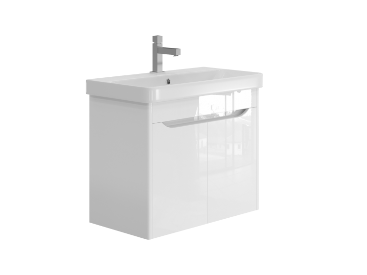 Шафка з умивальником Livorno Lvr-70 білий Juventa - Зображення
