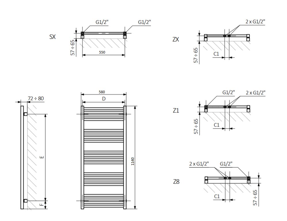 Полотенцесушитель Fiona 1140х580 WGFIN114058K9M5SX Terma - Зображення 1892629-9459b.jpg