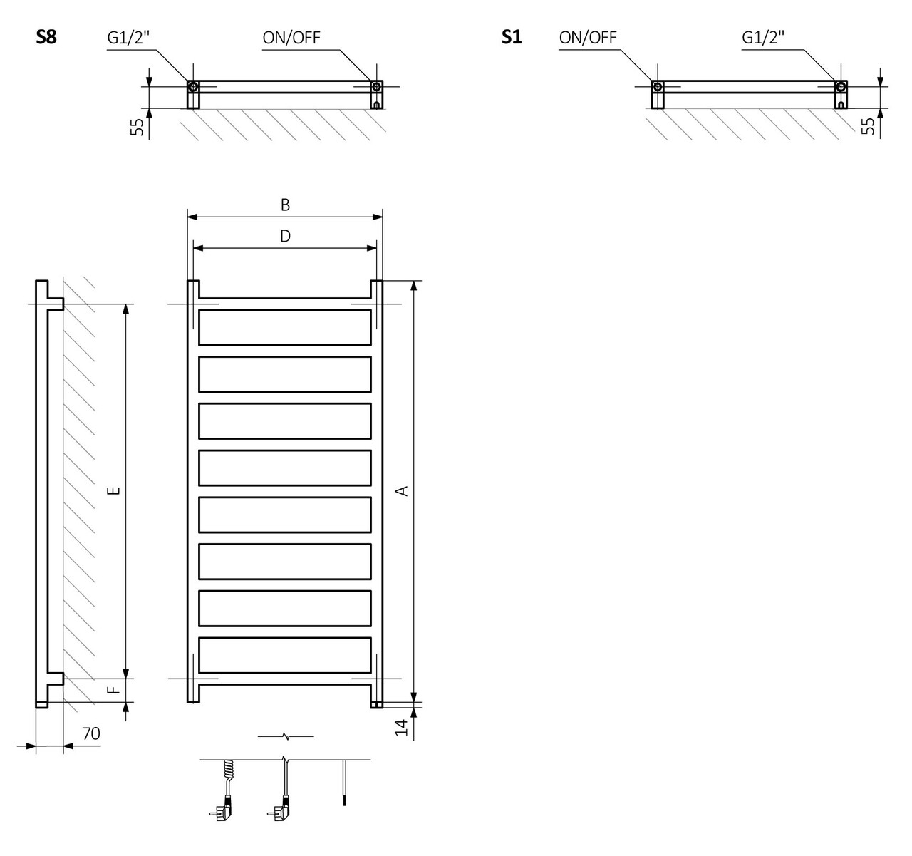 Рушникосушка 1200x500 Simple One WZSIE120050K804S1P Terma - Зображення 189263068-4834c.jpg