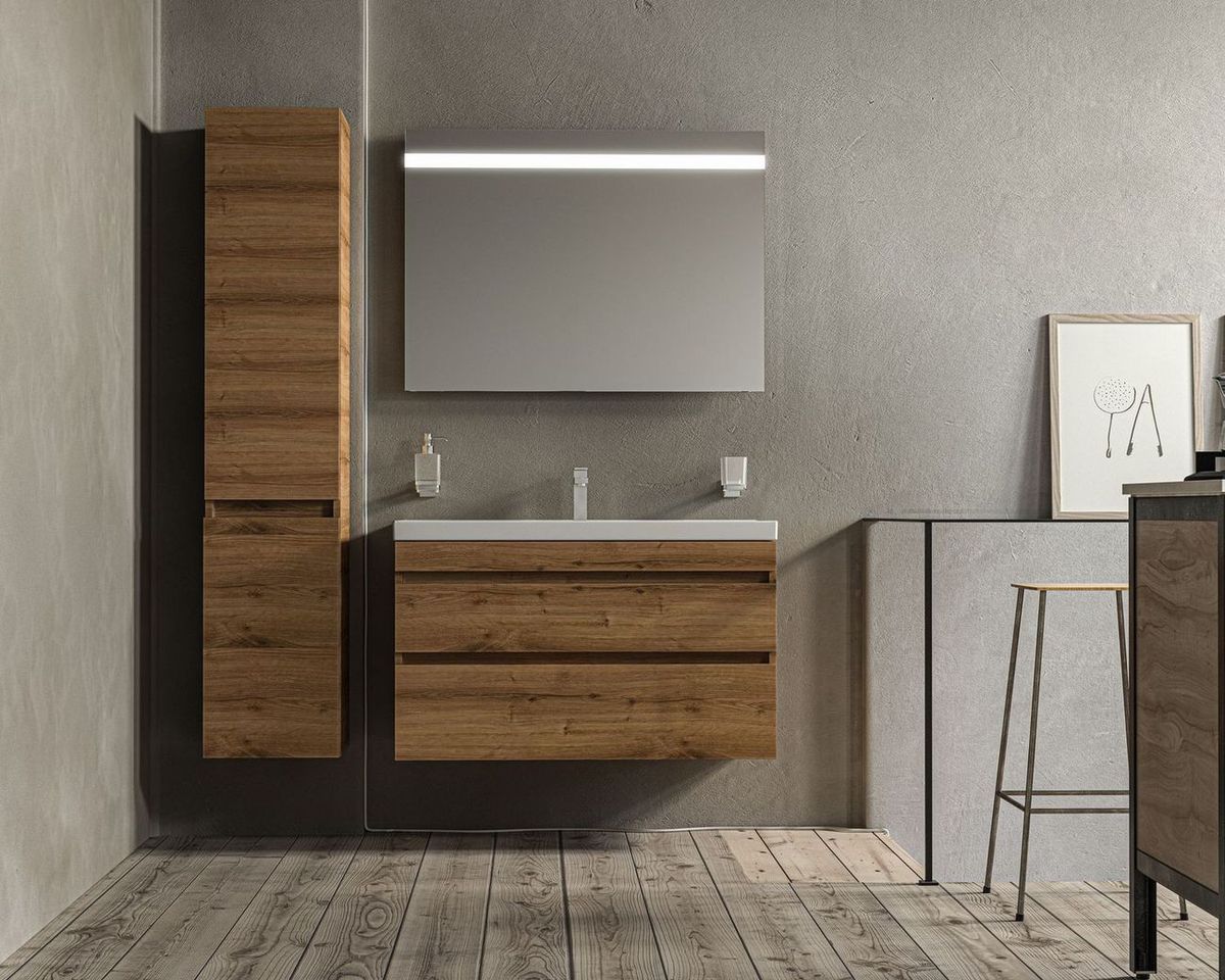 Шафка з умивальником Вінтаж Frame (Севілья) 100, Аква Родос - Зображення 1892733-b0128.jpg