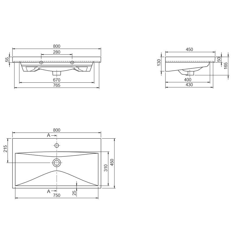 Шафка з умивальником Вінтаж Elite (Аліканте) 80, Аква Родос - Зображення 1892745-1858b.jpg