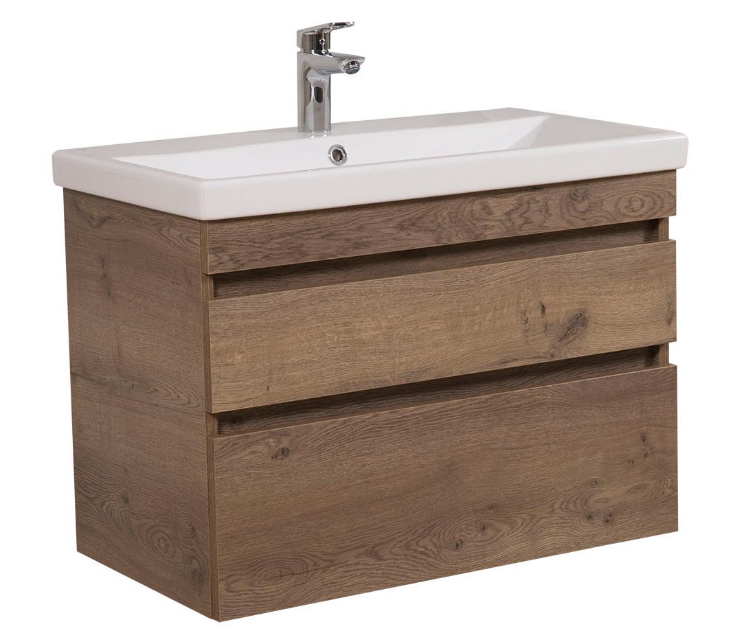 Шафка з умивальником Вінтаж Elite (Аліканте) 80, Аква Родос - Зображення