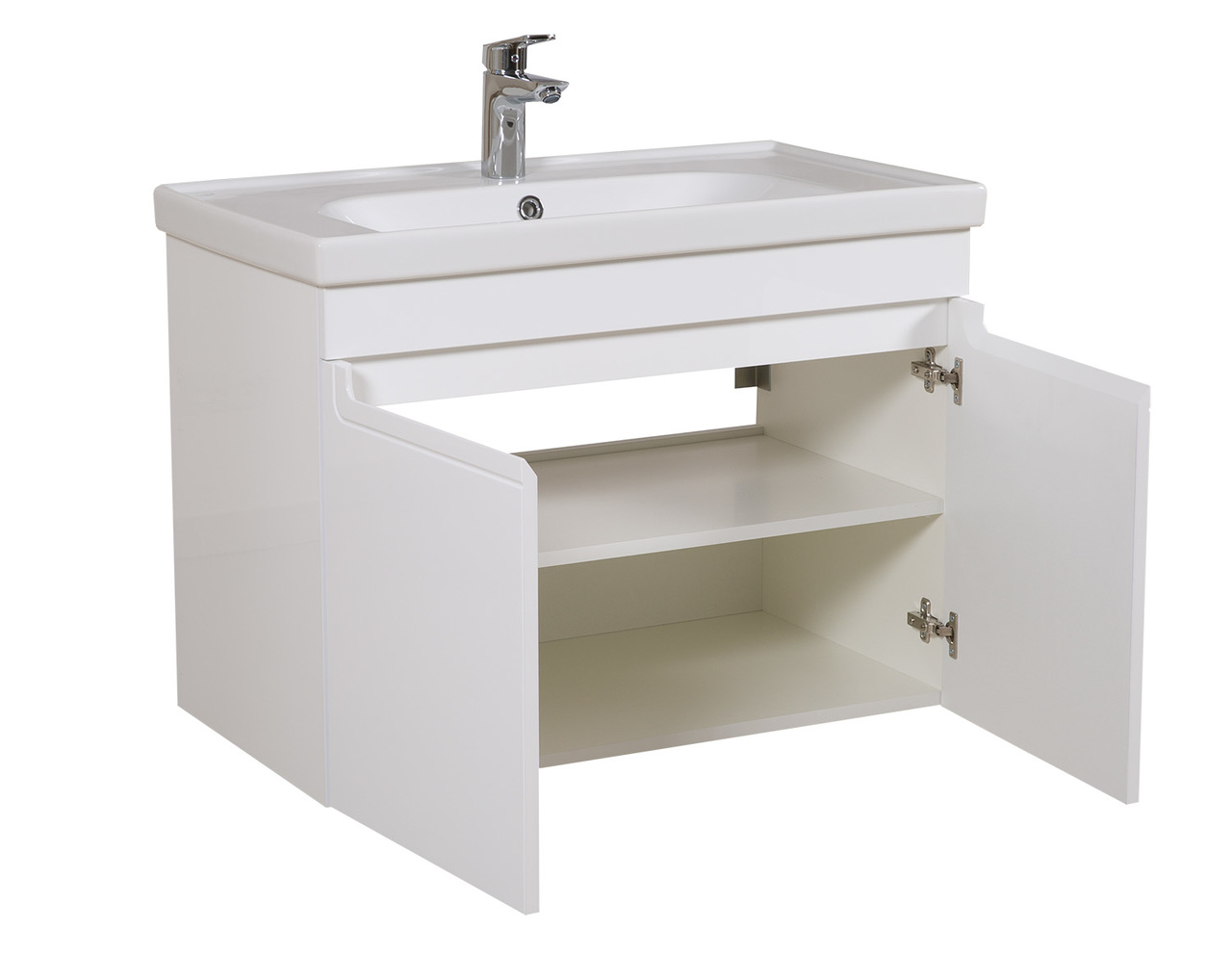 Шафка з умивальником підвісна Омега Frame 80, Аква Родос - Зображення 1892876-0de32.jpg