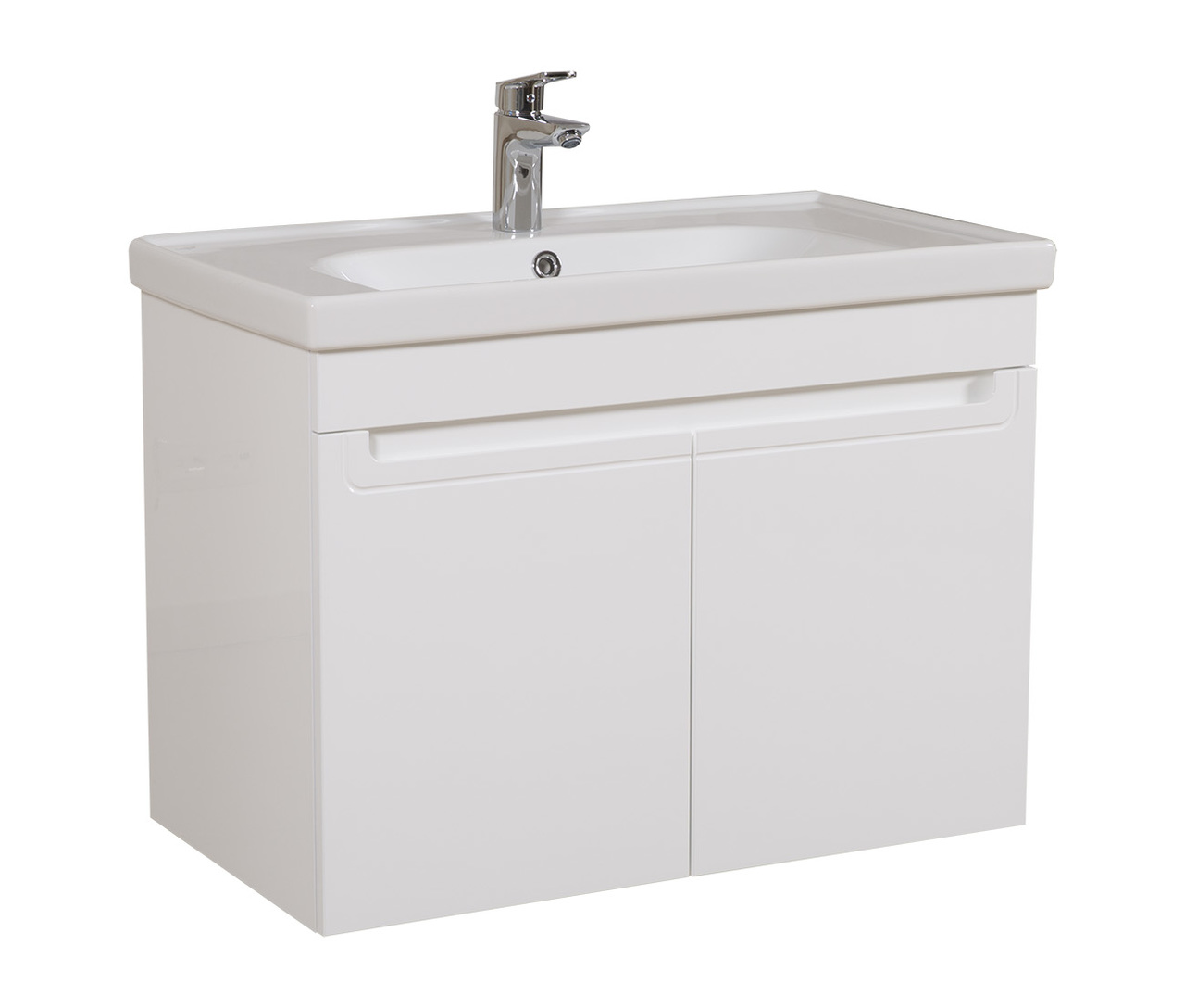 Шафка з умивальником підвісна Омега Frame 80, Аква Родос - Зображення 1892876-29c12.jpg